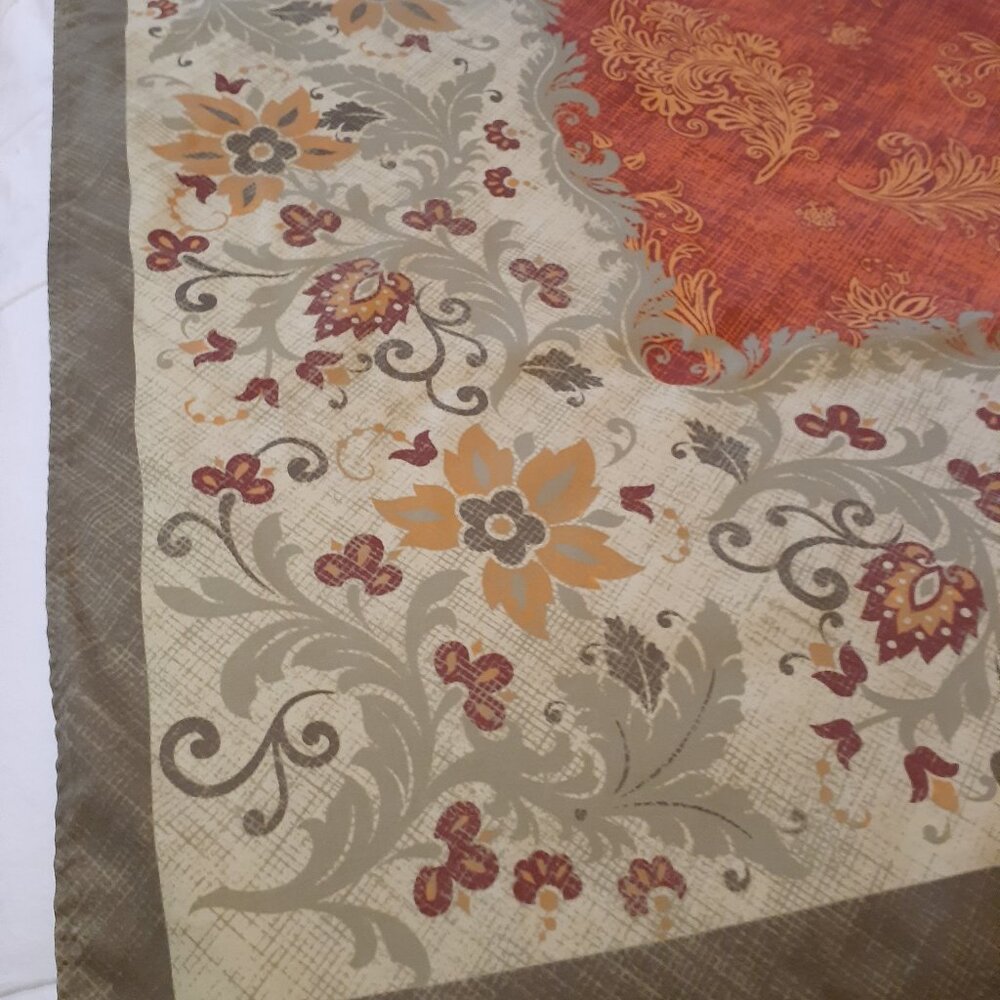 Autumn Tablecloth  Rectangle Large Size